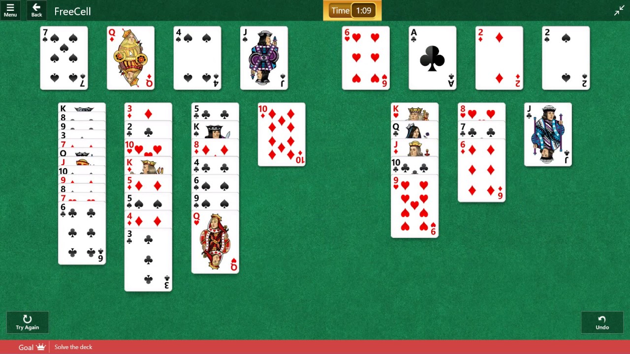 microsoft solitaire event solutions